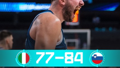 东契奇19中11爆砍42+10，创个人单场欧洲杯第二高分